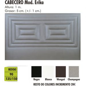 Cabecero Erika