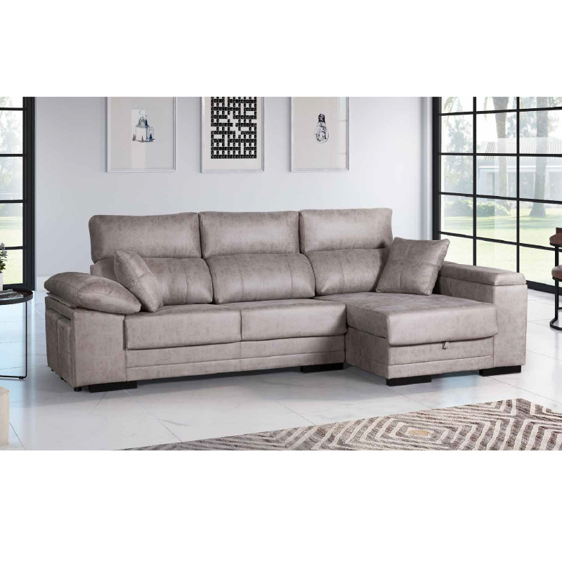 SOFÁ 3 PLAZAS + CHAISE LONGUE BINKER CHAISE LONGUE Izquierda