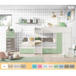 Dormitorio juvenil Munter