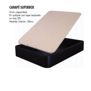 Canapé de polipiel Superbox