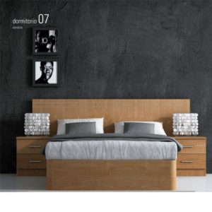 Cabecero con mesillas