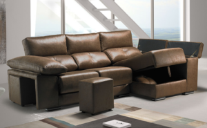 Chaise longue con espacio extra