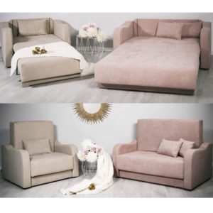 Sofá cama apertura deslizante