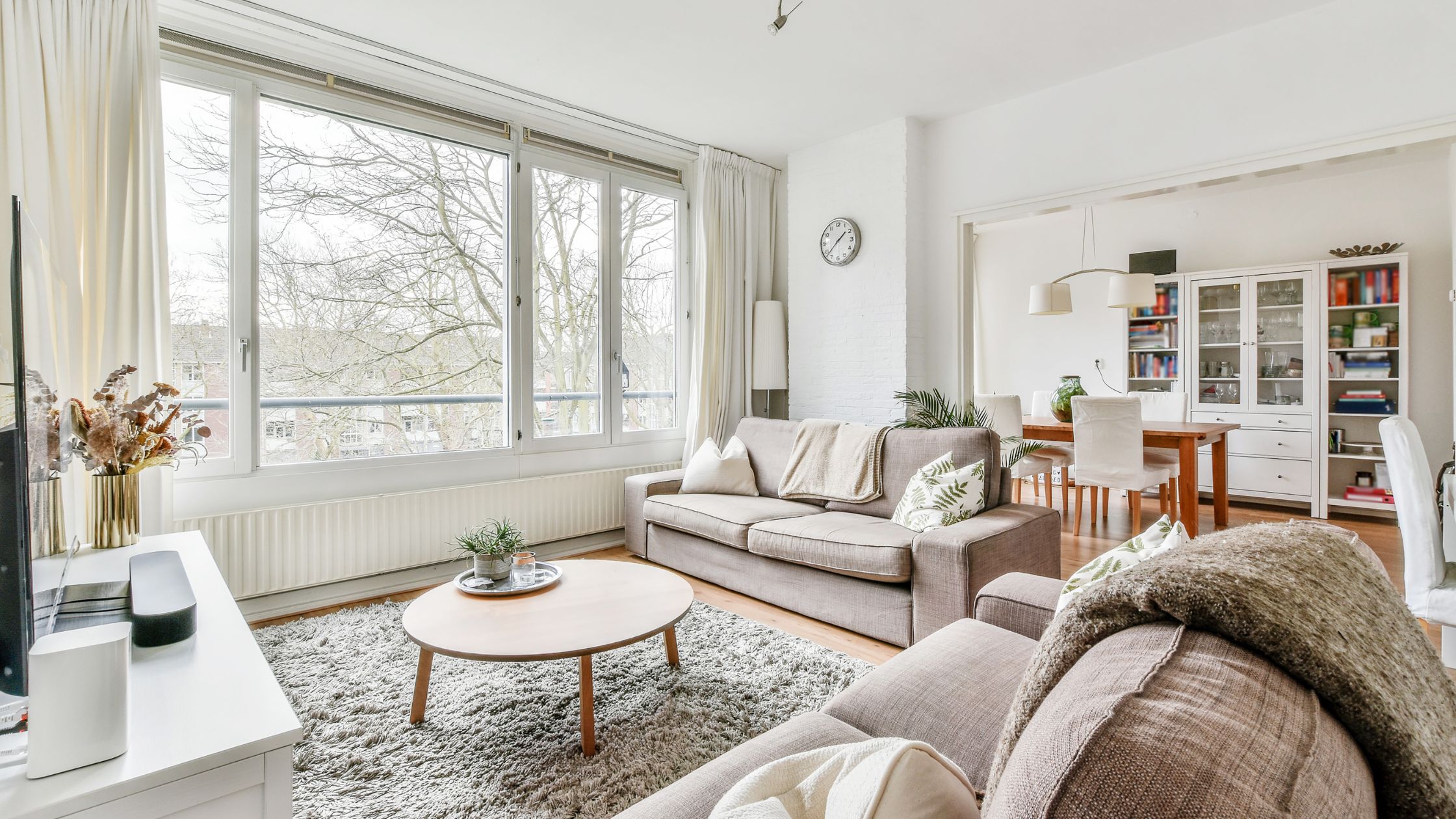 Cómo separar ambientes con mueles de salón