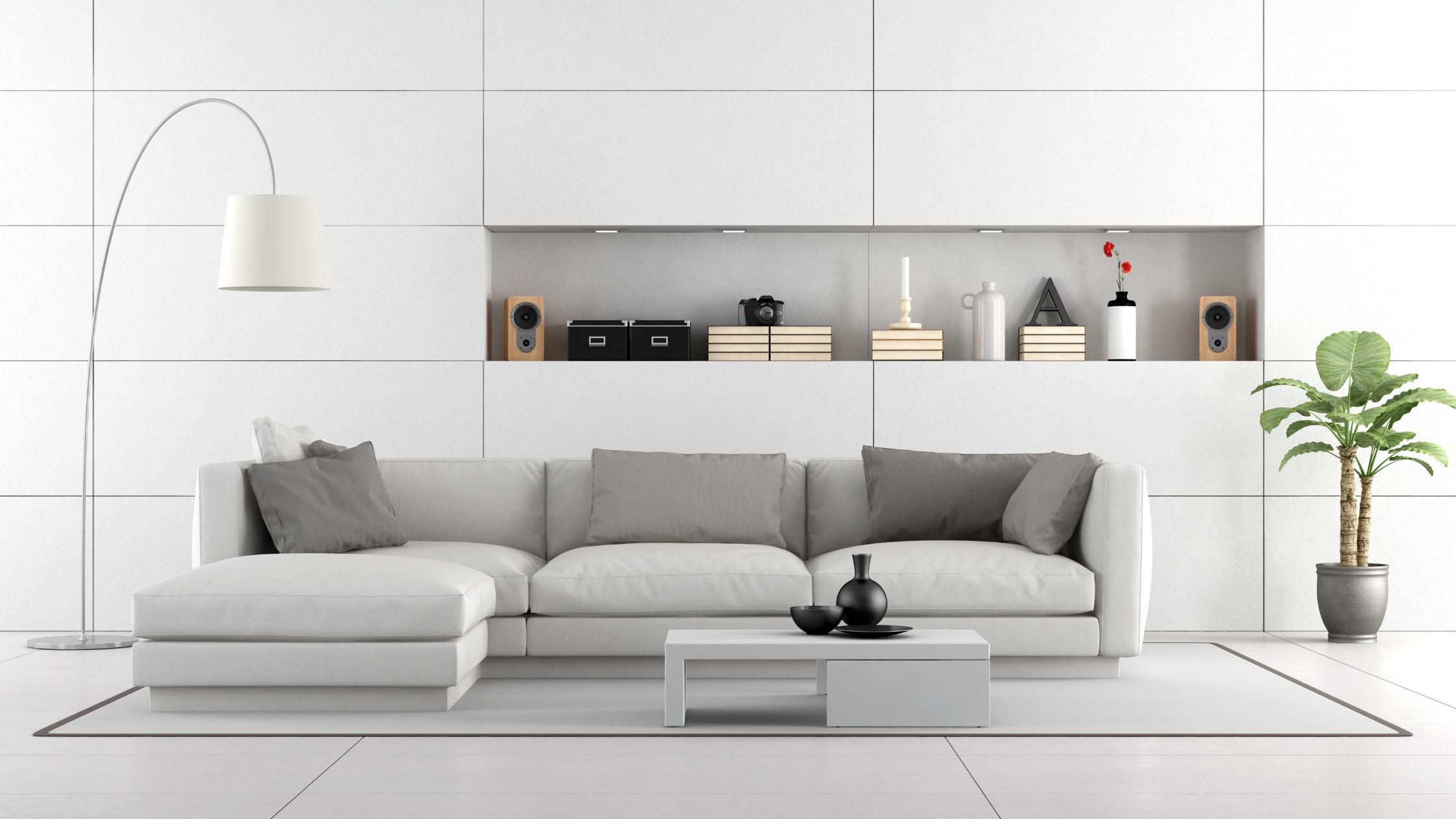 decorar con muebles modulares