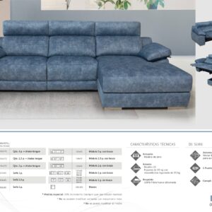 Ahorramobel sofá BERLÍN motorizado