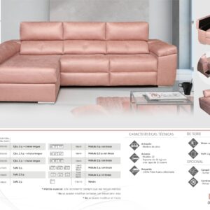 Ahorramobel sofá BRASIL motorizado