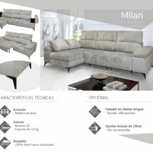 Ahorramobel sofá MILAN